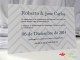 Invitación de Bodas Modelo Nosotros