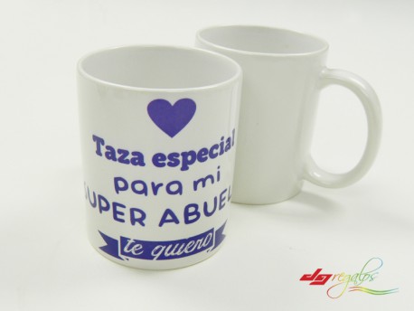 Taza personalizada 'Super Abuelo'