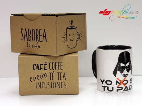 Taza personalizada 'Yo soy tu padre'