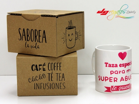 Taza personalizada 'Super Abuela'