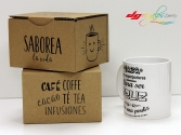 Taza personalizada 'Feliz como una perdiz'