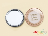 Espejos de bolso personalizados modelo 'Chapa'