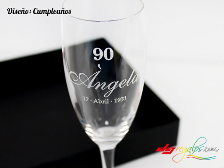 Copa Cava Personalizada Kalix 17 cl grabada con tu logo a tu gusto