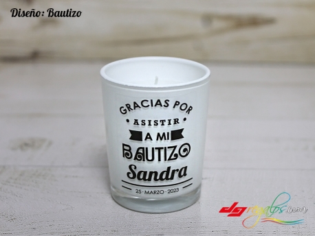 Velas personalizadas