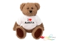 Oso de Peluche Marrón con Camiseta Personalizada