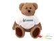 Oso de Peluche Marrón con Camiseta Personalizada