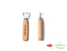Abridor Personalizado de Acero y Madera Natural | Elegante, Útil y Único